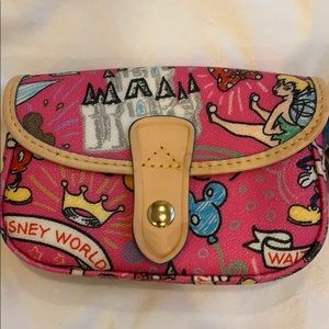 Dooney and Burke pink Disney satchel